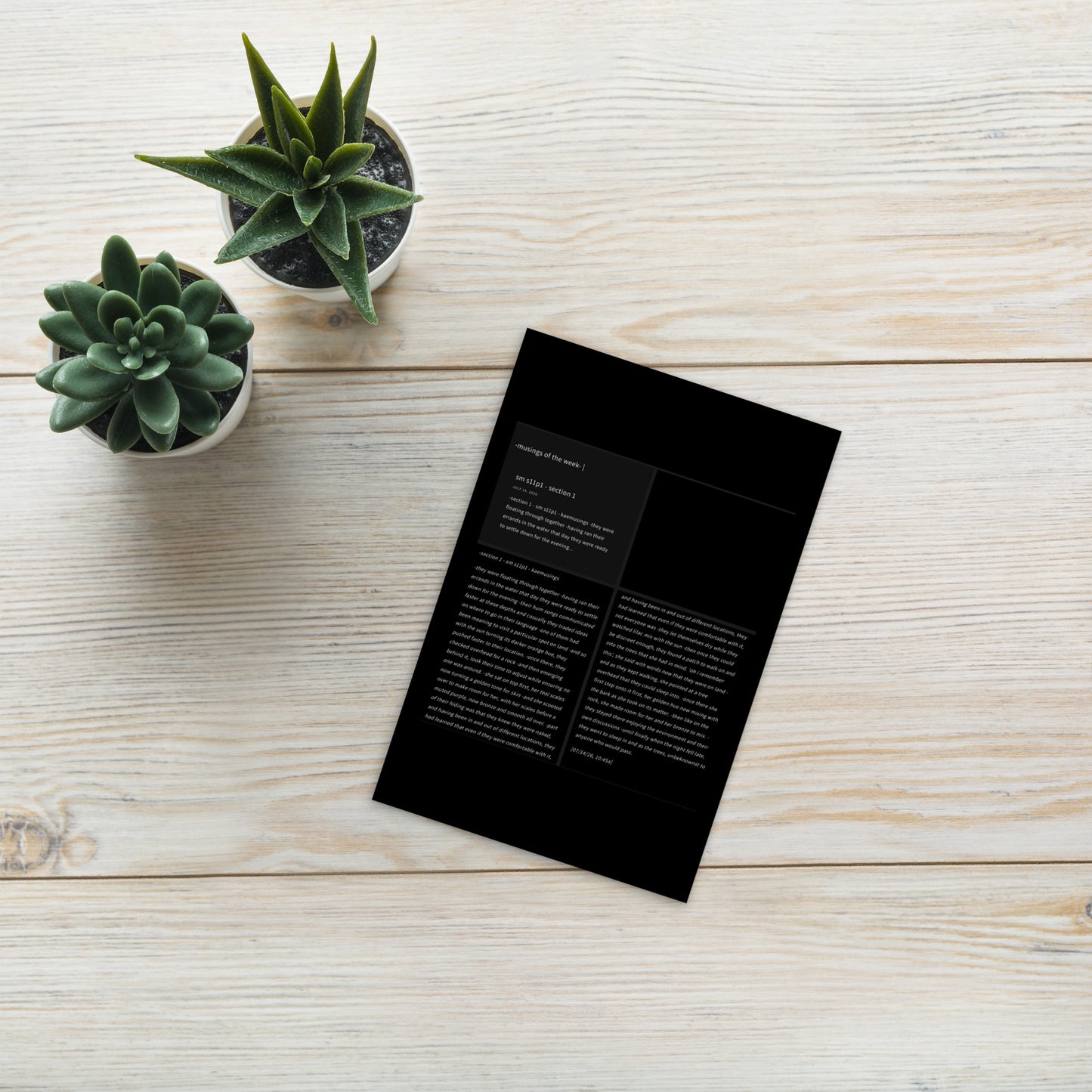 Product mockup